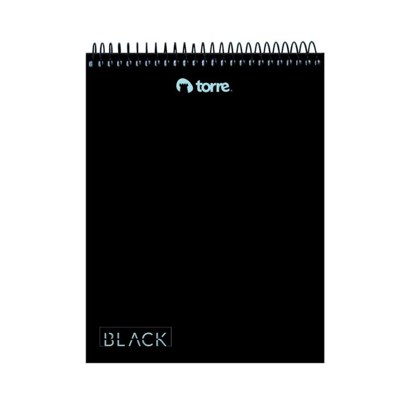 Croquera Torre 1/2 Oficio 16*21 cm Negro 80 Hojas 1