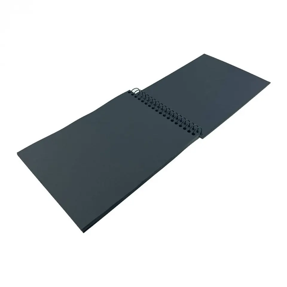 Croquera Torre 1/2 Oficio 16*21 cm Negro 80 Hojas 2
