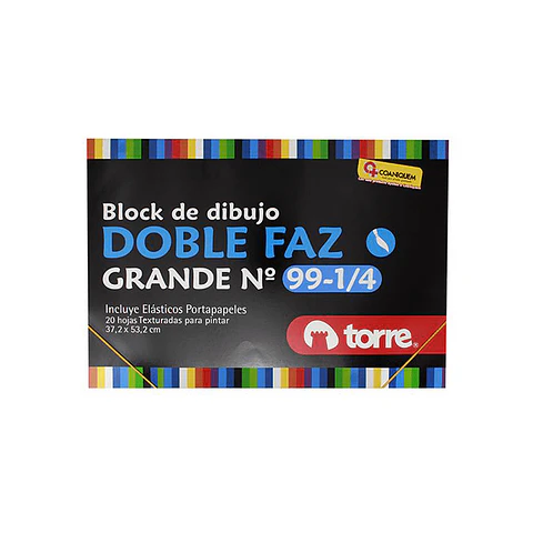 Block de Dibujo 99 1/4 Do/Faz Torre 37*53cm 20Hj