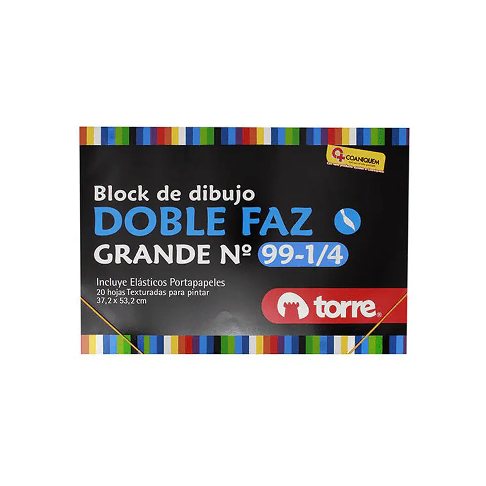 Block de Dibujo 99 1/4 Do/Faz Torre 37*53cm 20Hj 1