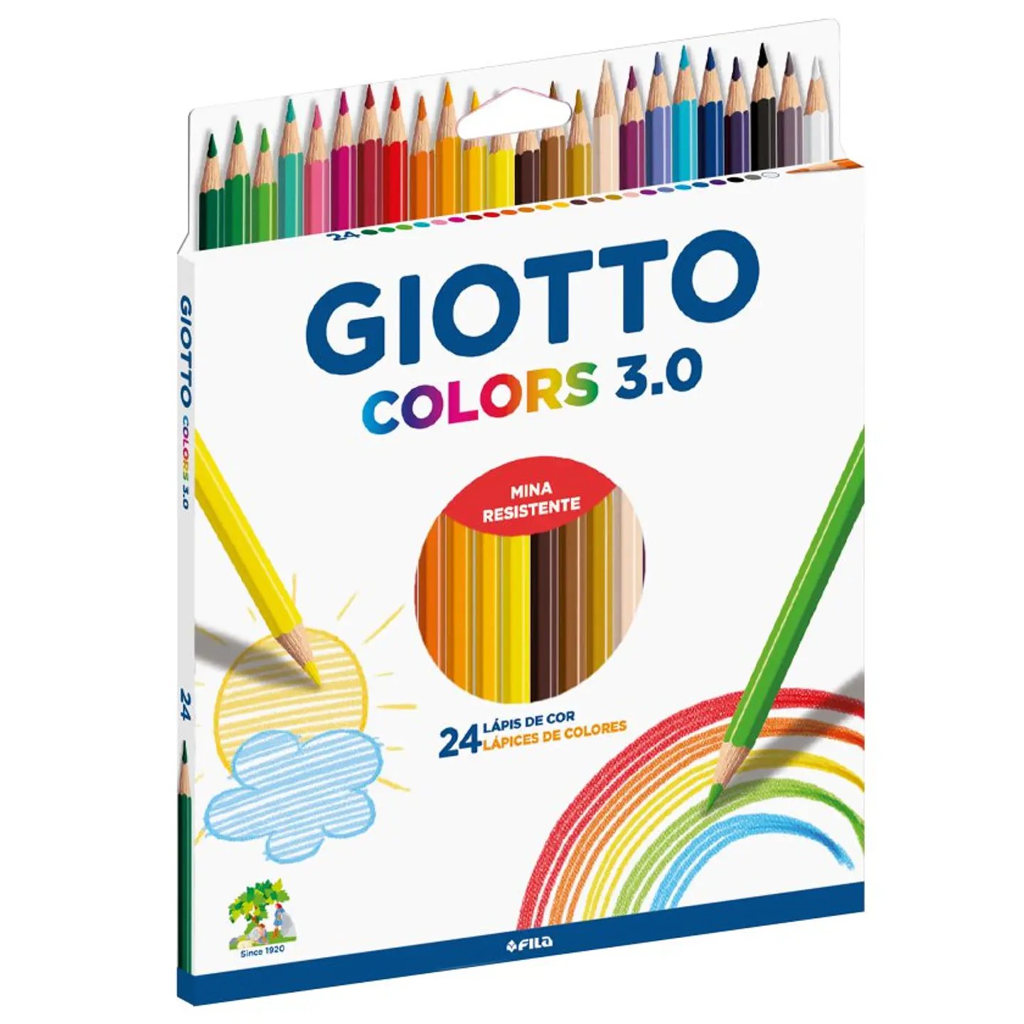 Lápices De Colores Giotto 24 Unidades 1
