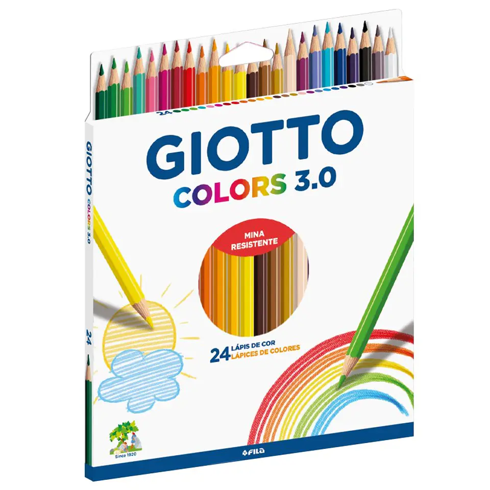 Lápices De Colores Giotto 24 Unidades 1
