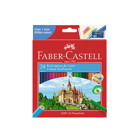Lápices De Color Faber Castell 24 Colores