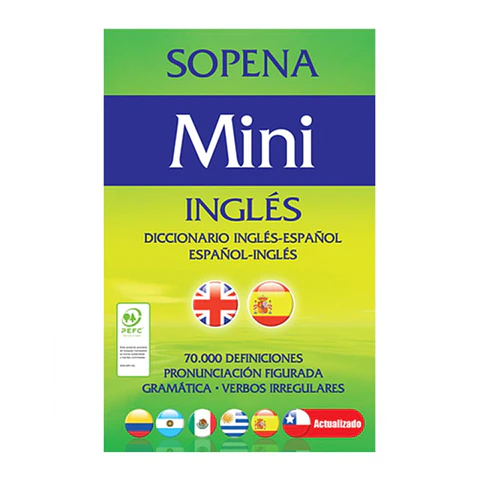 Diccionario Sopena Mini Inglés- Español