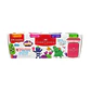 Masa para Modelar Faber Castell Little Creatives Neón Set de 4 Colores 140g - Miniatura 1