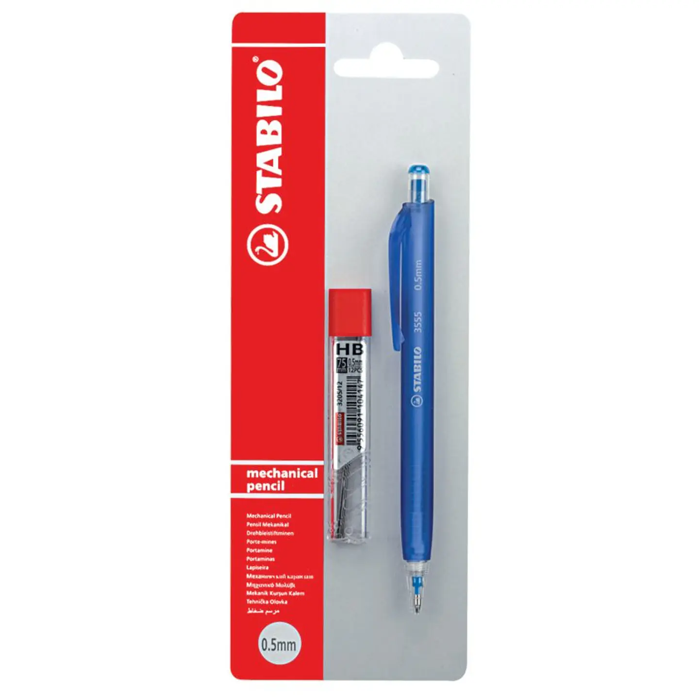 Portamina Stabilo 0.5mm Azul 1