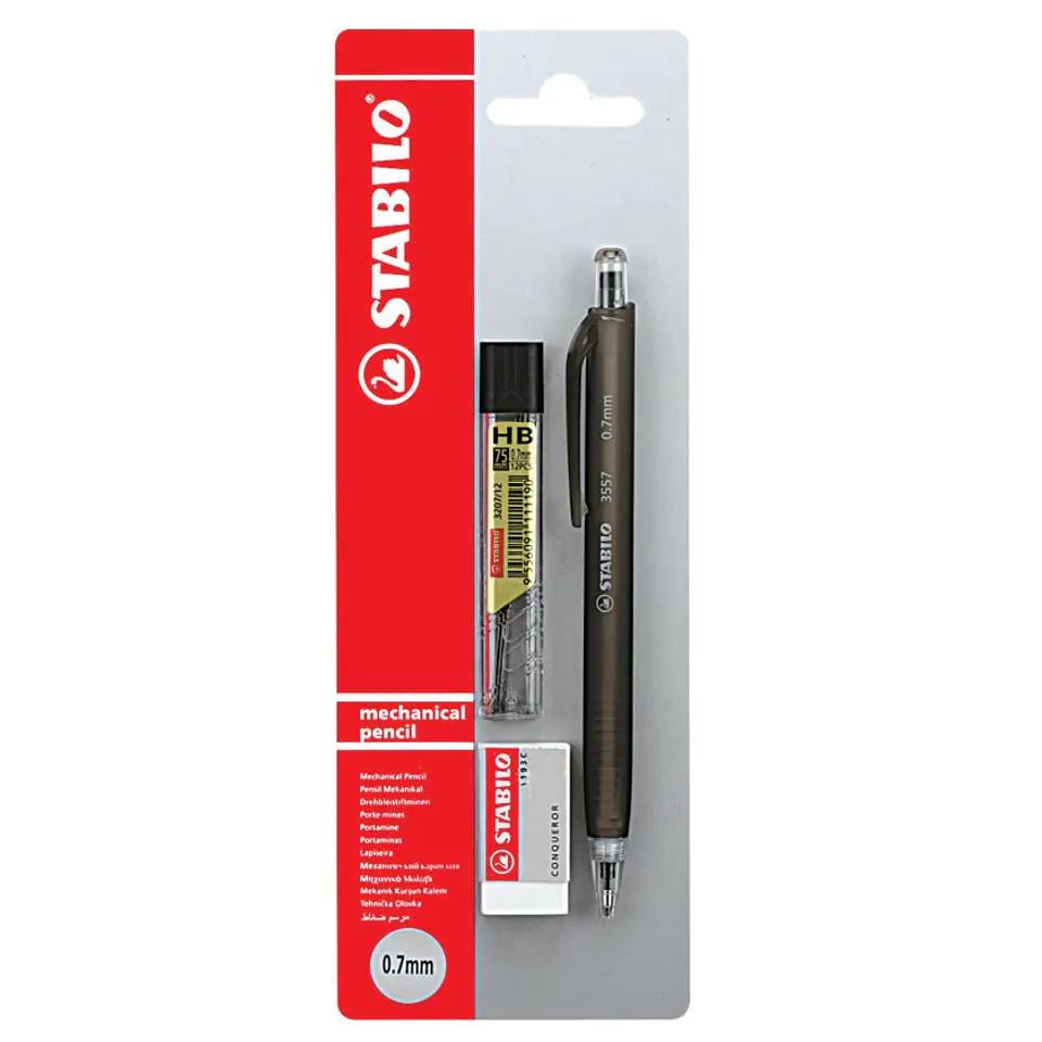 Portamina Stabilo 0.7mm Negro 1