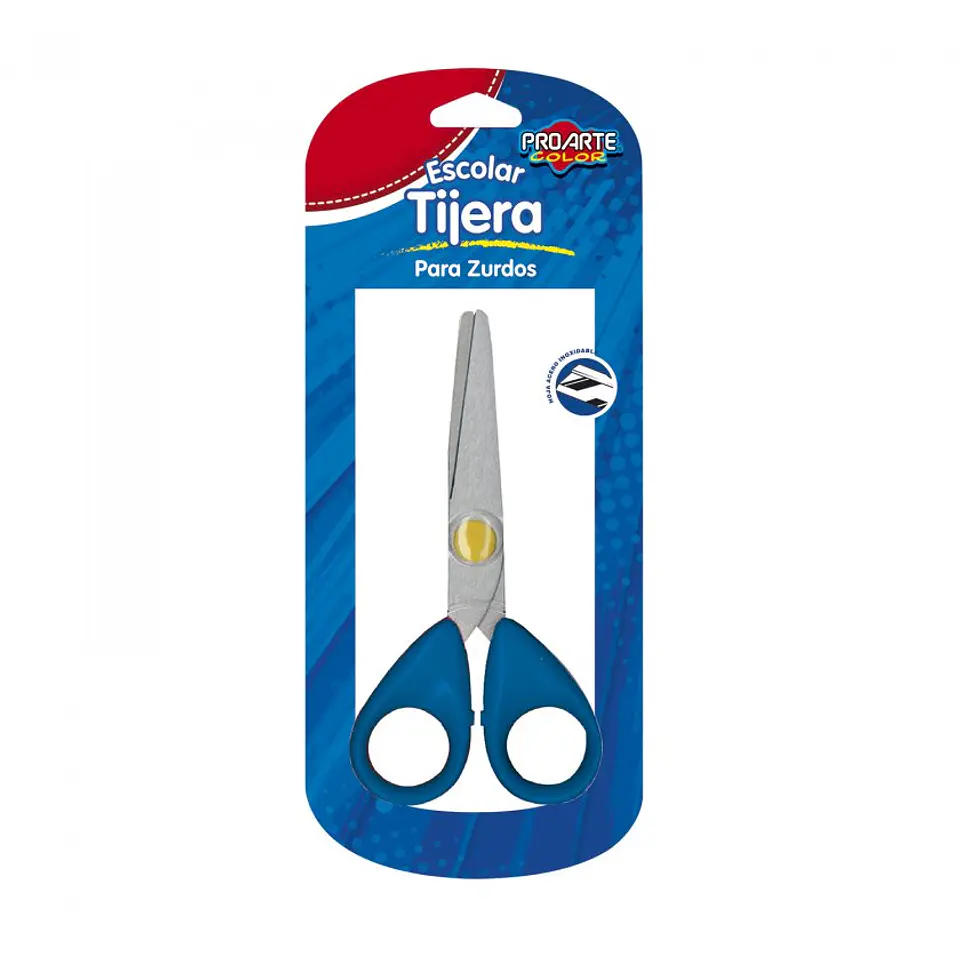 Tijera Proarte para Zurdo Mango Redondo 1
