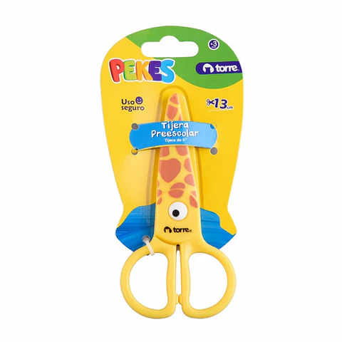Tijera Escolar Torre Pekes 13cm
