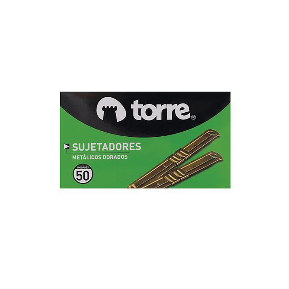 Accoclip Torre Dorado 50Un 1