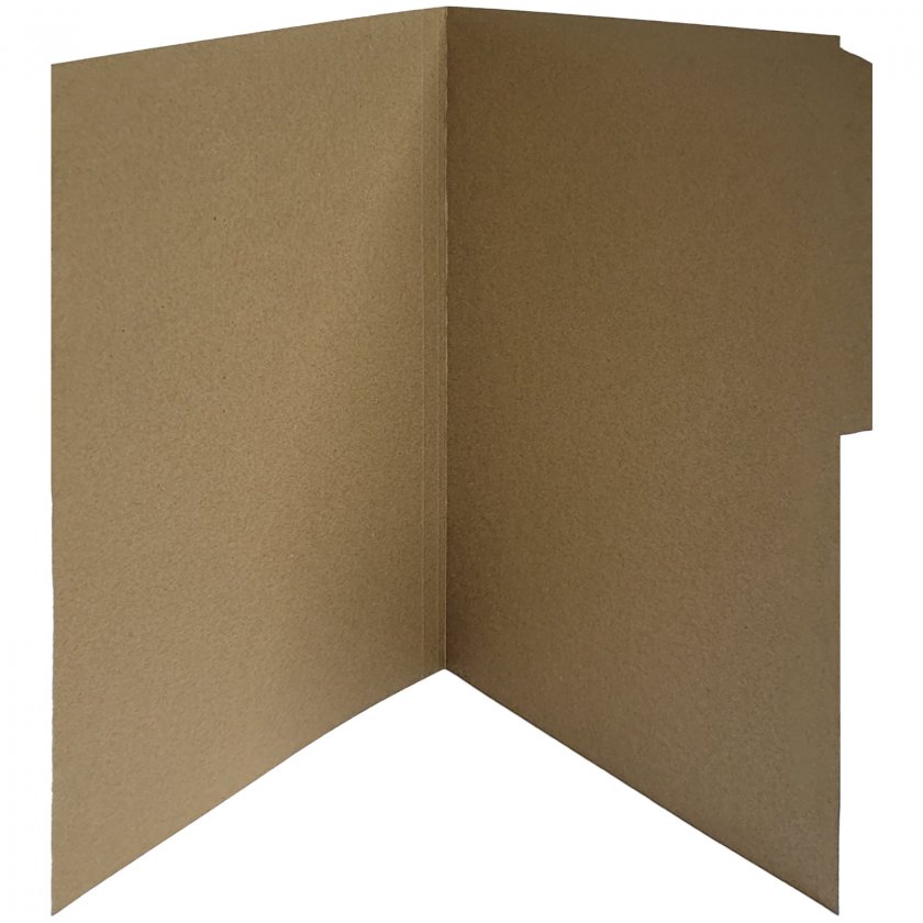 Carpeta Cartulina Buho Kraft 34x23cm