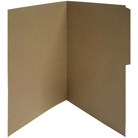 Carpeta Cartulina Buho Kraft 34x23cm