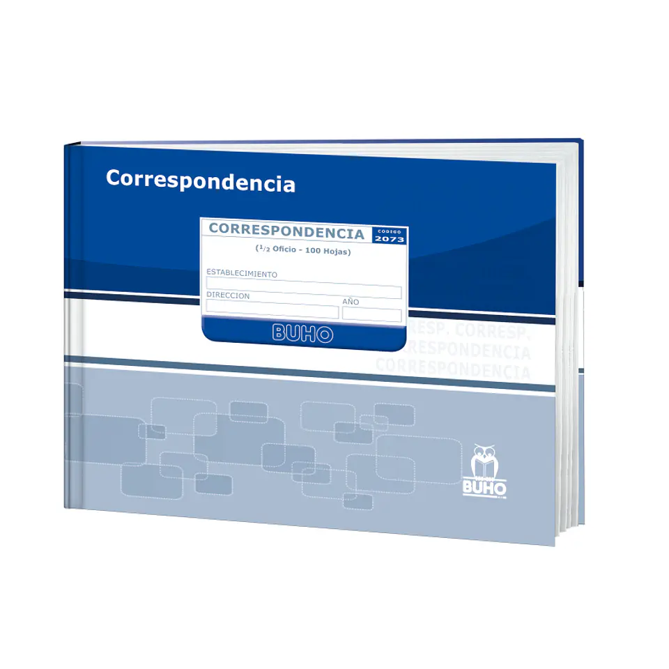 Libro de Buho Correspondencia 100 Hojas 1