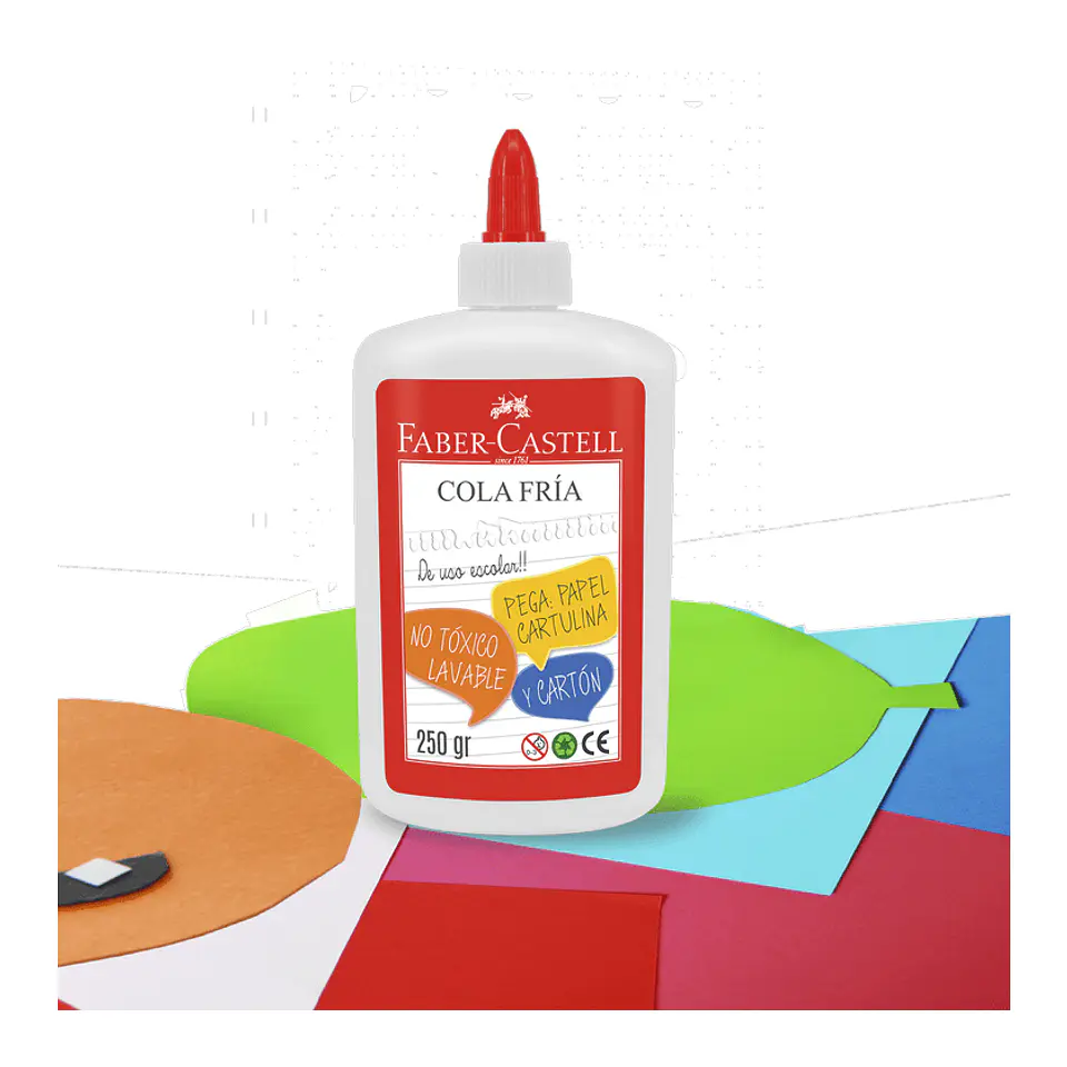 Cola Fría Faber-Castell Escolar 250g 1