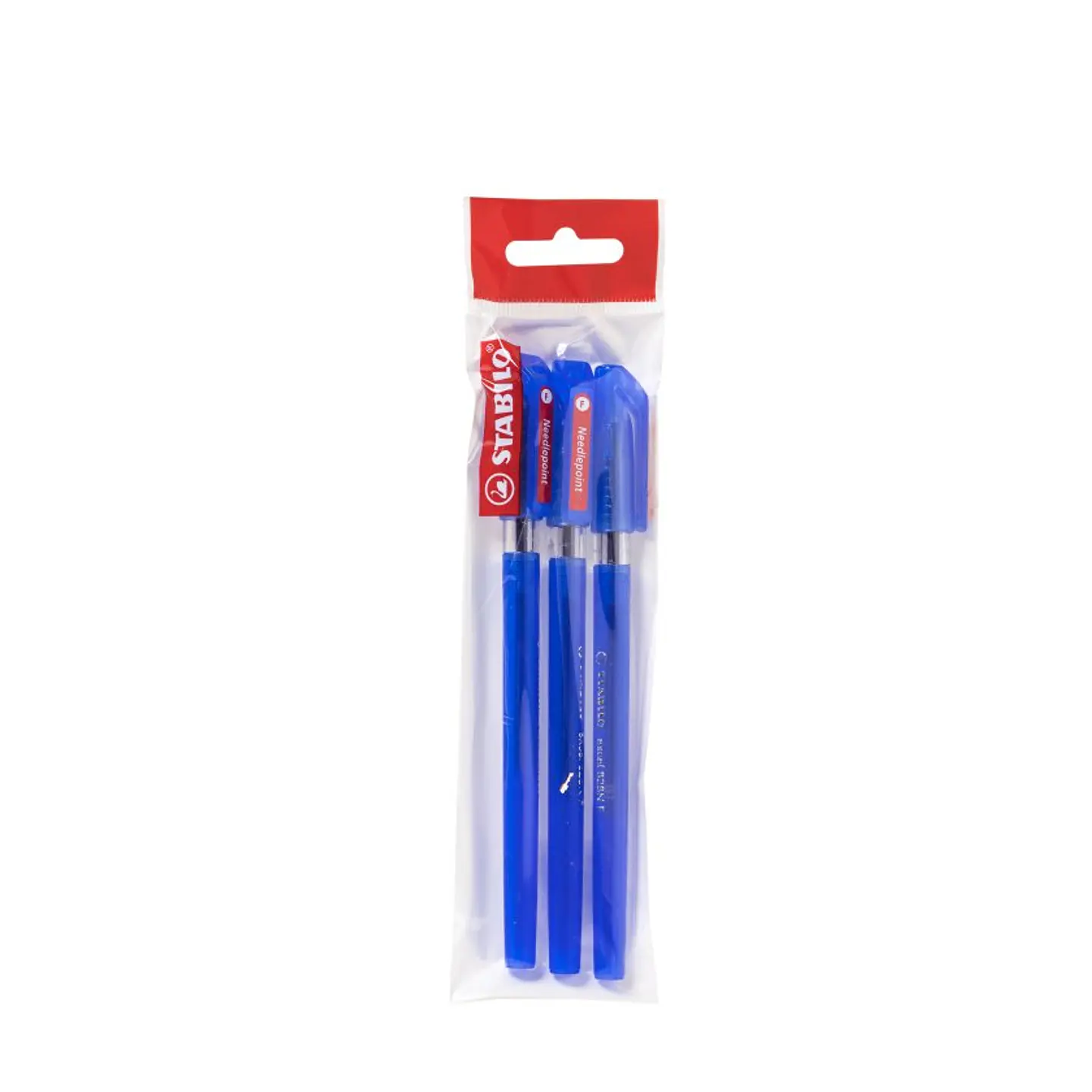 Lapiz Gel Stabilo 0.4mm Azul 3 Unidades 1