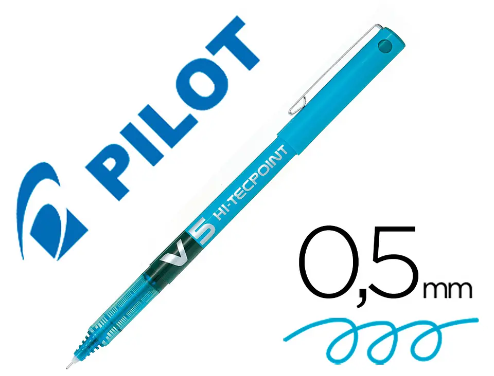 Boligrafo Pilot Hi Tecpoint V5 con grip 2