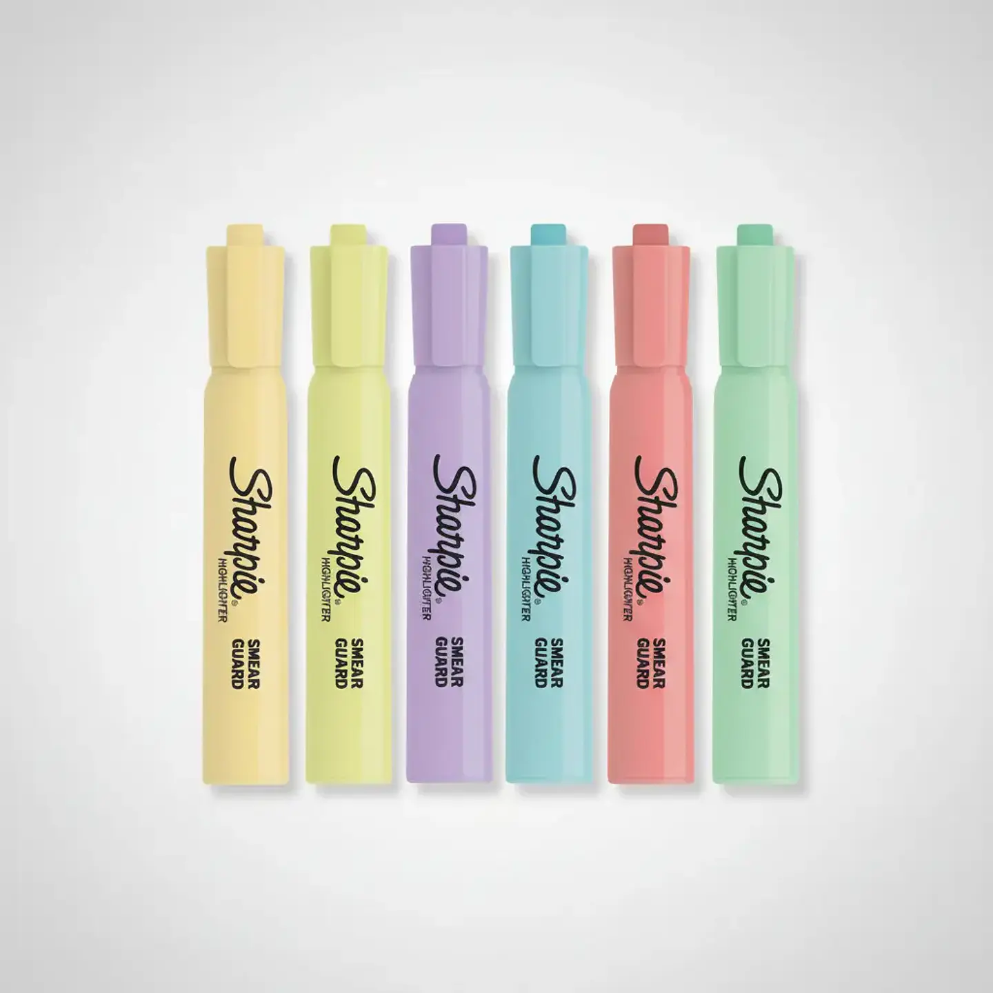 Destacador Sharpie Pastel 6 Colores Surtidos 2
