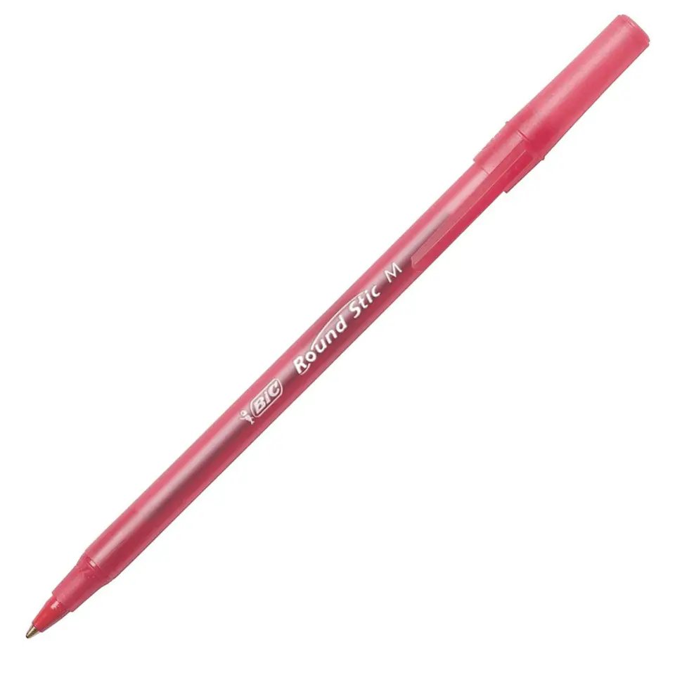 Lápiz Pasta BIC Round Stic Punta Mediana 1.0mm 3