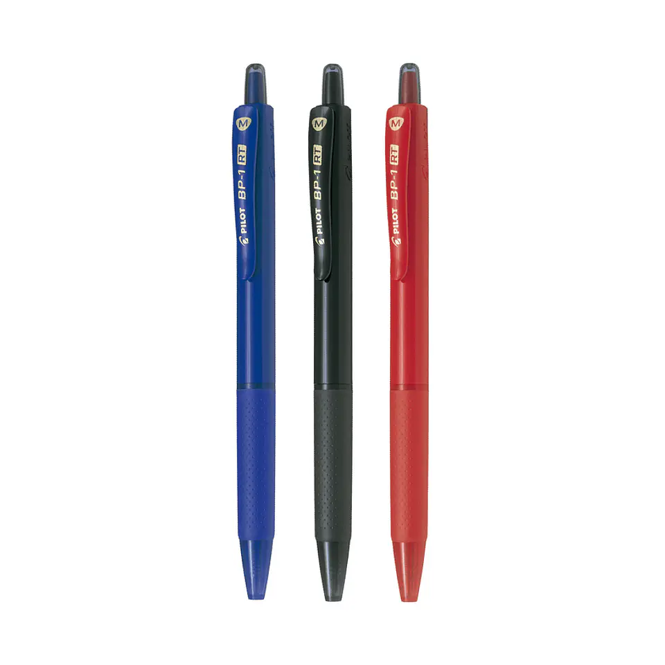 Lápiz Pasta Pilot Bp1 con grip 1.0mm Retractil 1