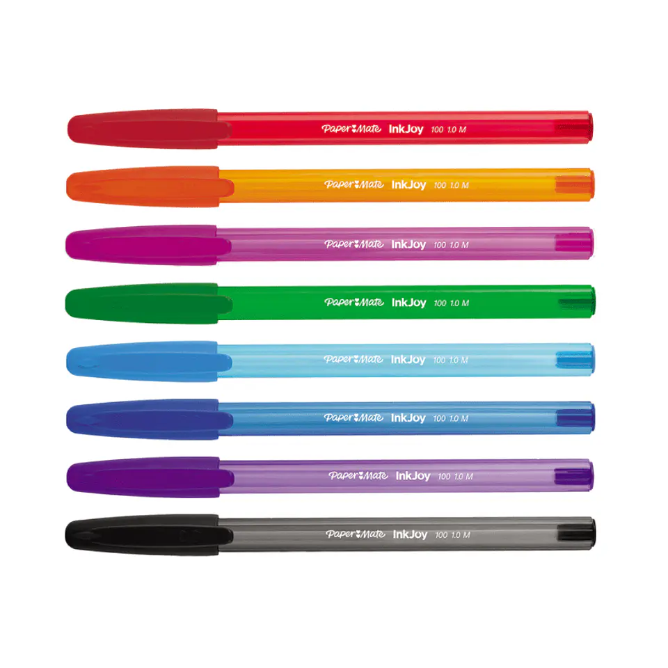 Lápiz Pasta Paper Mate Kilométrico Inkjoy  Punta Media 1.0mm  Pack 40 Unidades 2