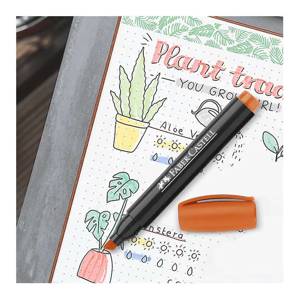 Destacador Faber-Castell Texmarket 3