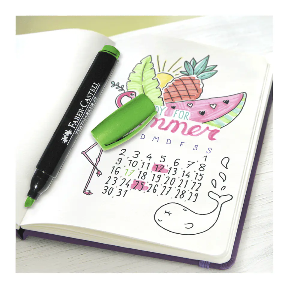Destacador Faber-Castell Texmarket 4