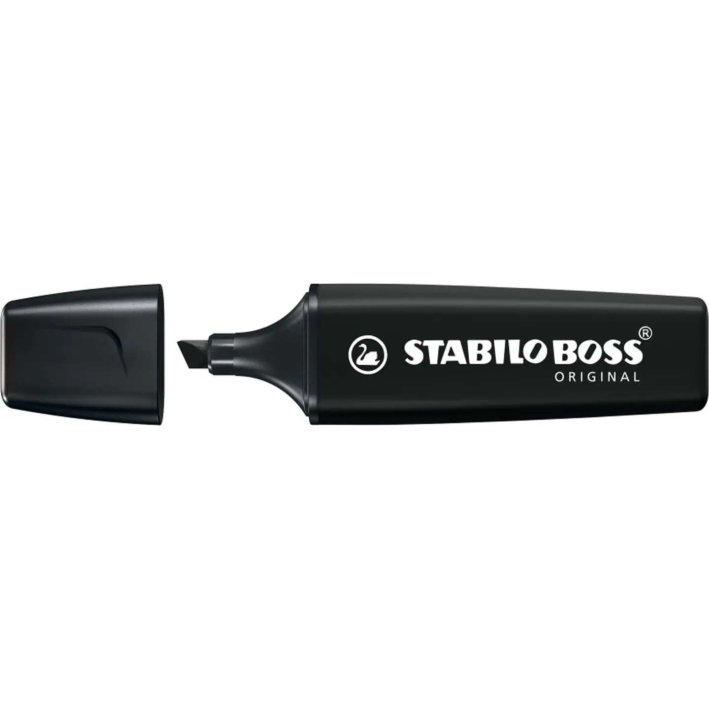 Destacador Stabilo Boss Negro 1