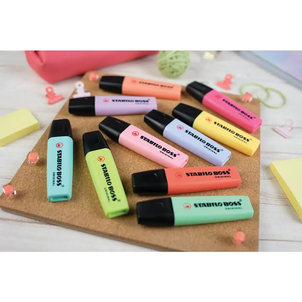 Destacador Stabilo Boss Pastel  1