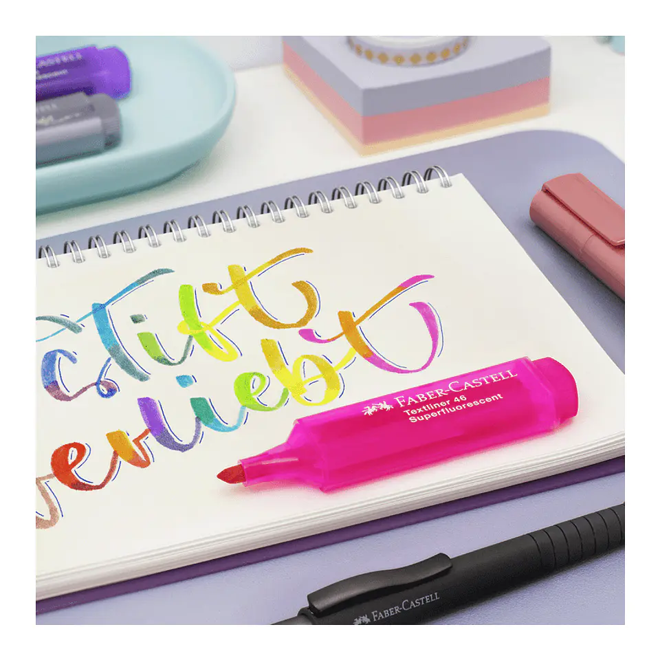 Destacador Faber Castell Súper Fluorescente 2