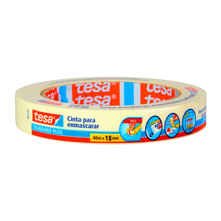 Cinta Masking Tape Tesa 18mm*40mt