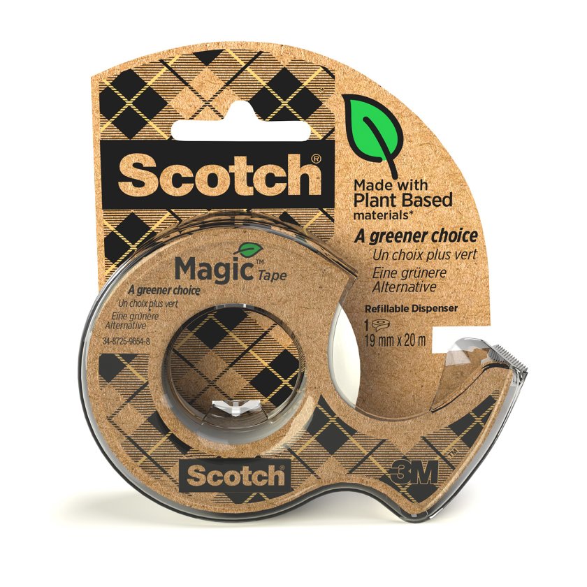 Cinta Adhesiva Scotch® Mágica Con Dispensador 19X20 3 Mt