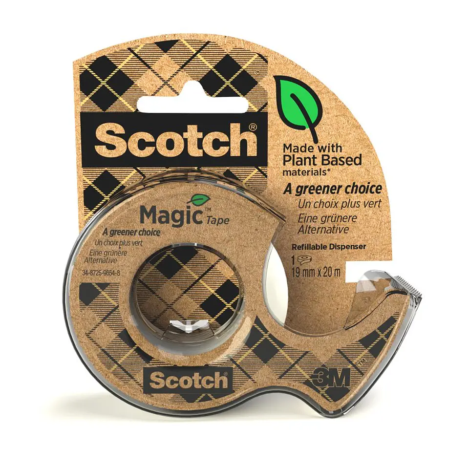 Cinta Adhesiva 3M Scotch Invisible Mágica 19mm*20mt 1