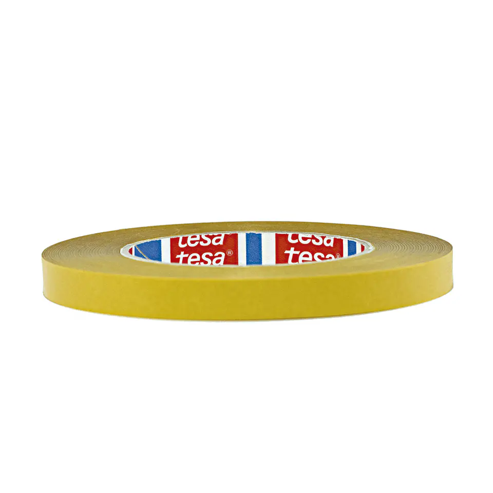 Cinta Transferible Tesa Doble Faz 12mm*50mt Amarillo 1