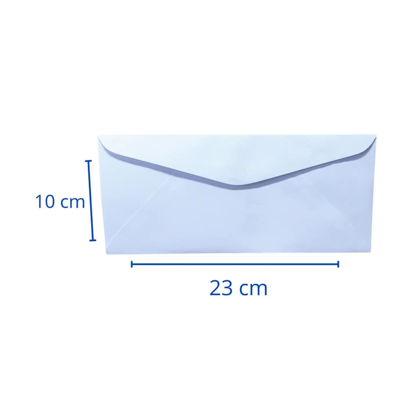 Sobre Americano 10*23 80g Blanco 50 Unidades 1