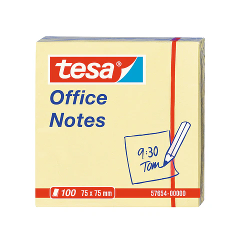 Nota Adhesiva Tesa 75x75mm 100 Hojas