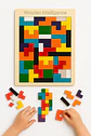 Juego Tetris Puzzle De Madera - Miniatura 2