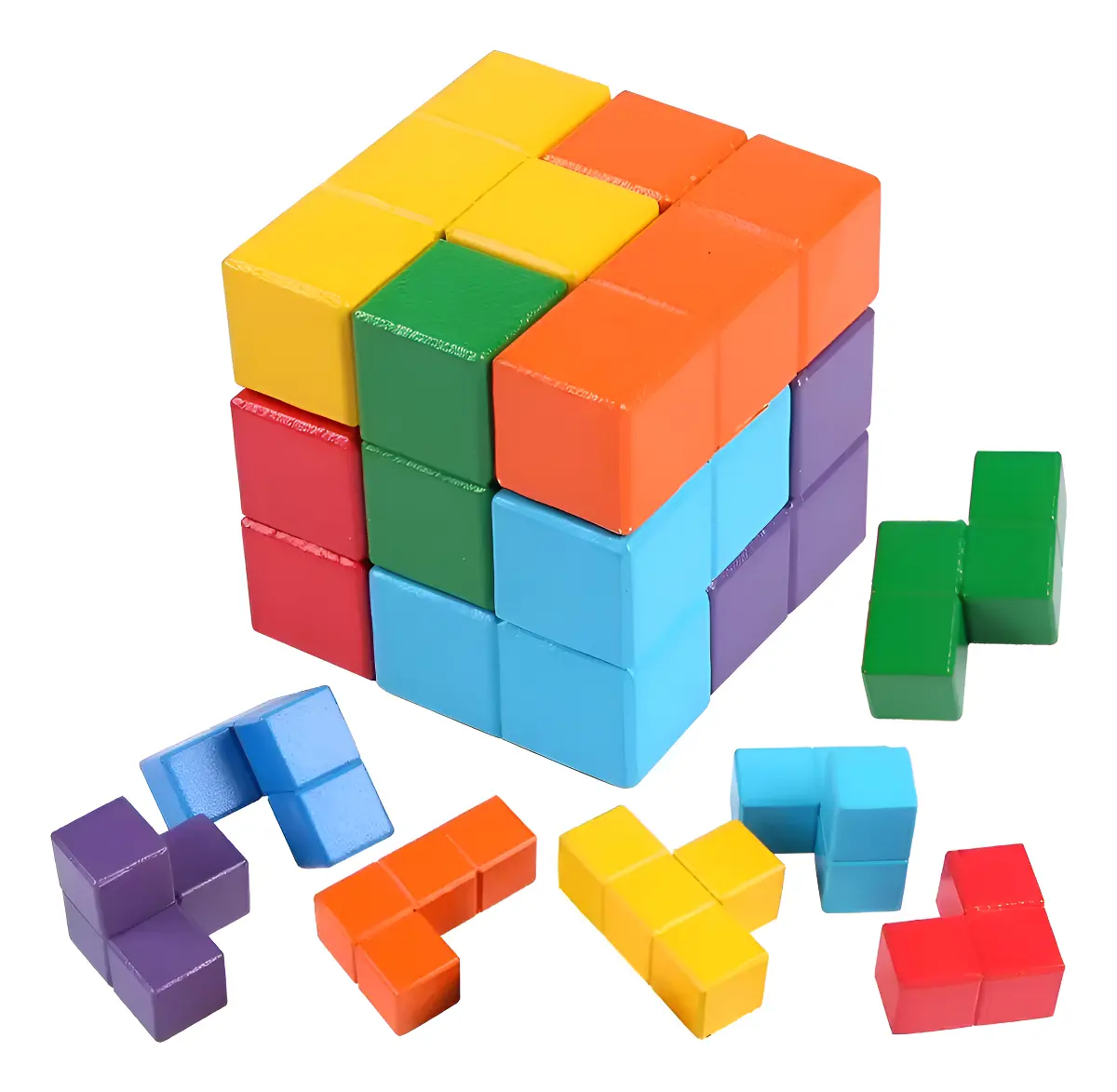 Cubo Rompecabezas soma