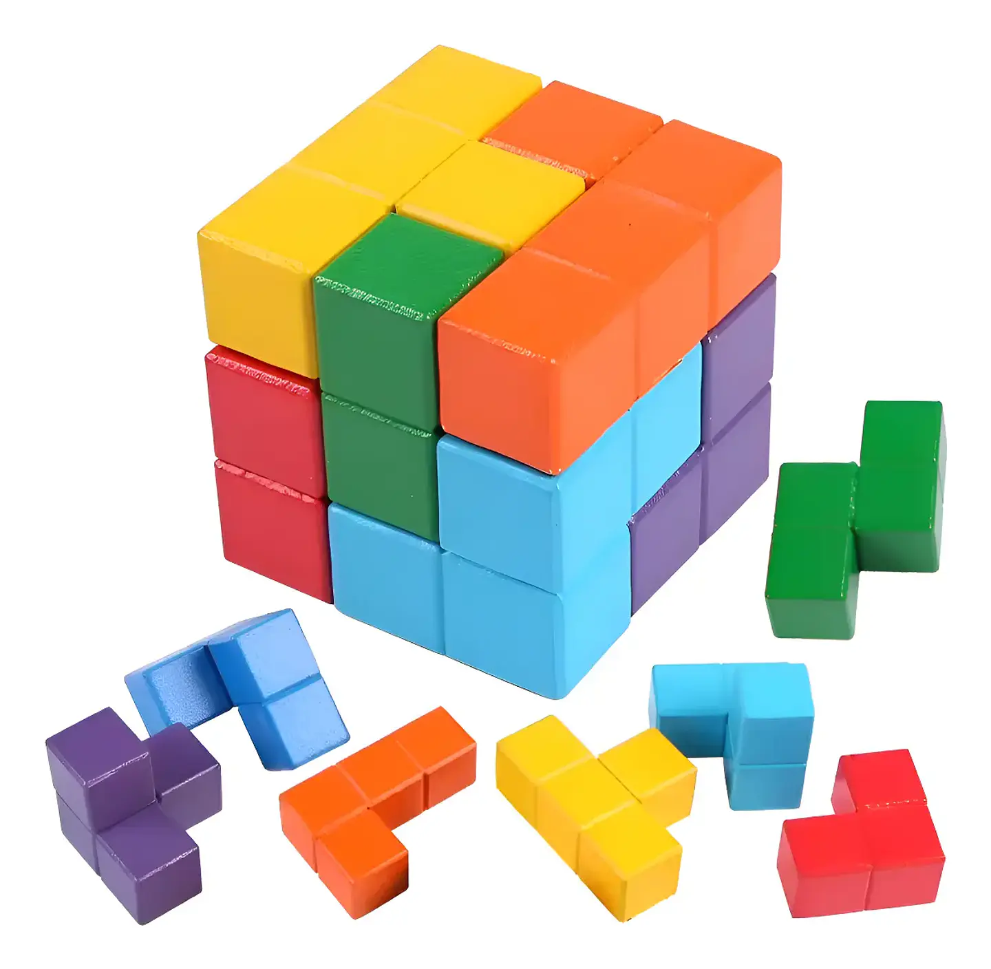 Cubo Rompecabezas soma 1