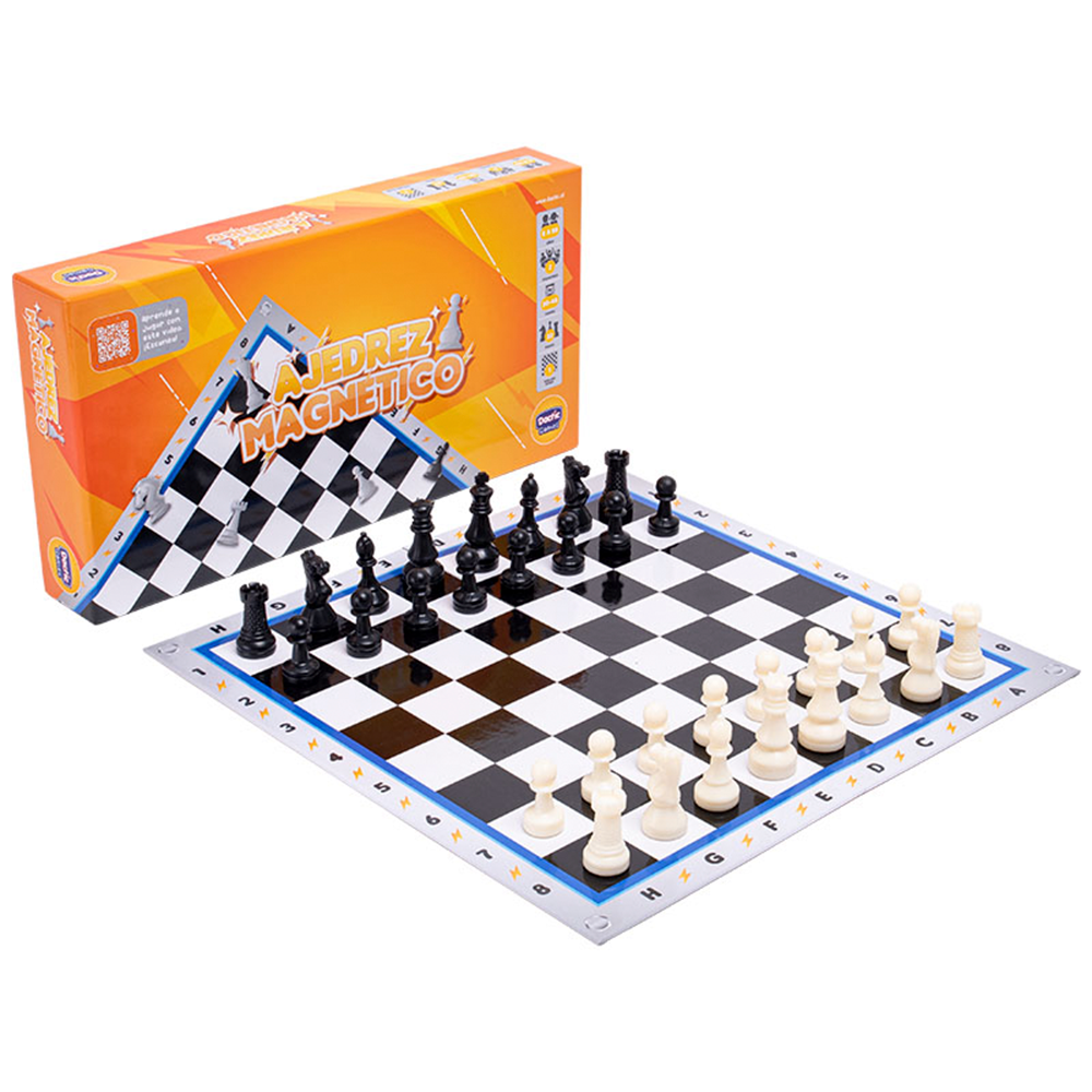 Caja juego magnético ajedrez