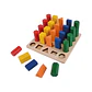 Escala Cuerpos Geométricos Madera Montessori - Miniatura 1
