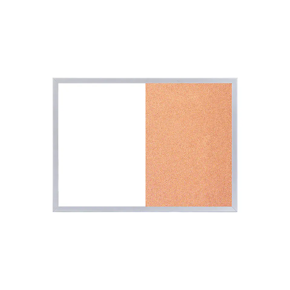 Pizarra Magnética Blanca/Corcho 60 x 45 cm. 1