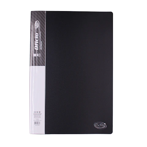 Carpeta Oficio 30 Fundas Negro