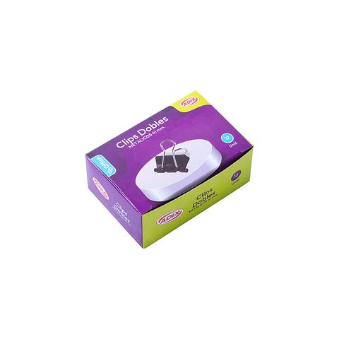 Clip Doble 41mm 12un