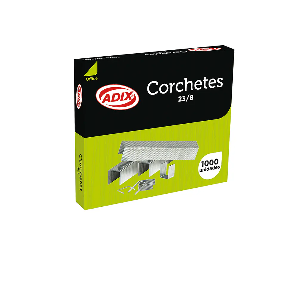 Corchetes 23/8 1000 un. 1