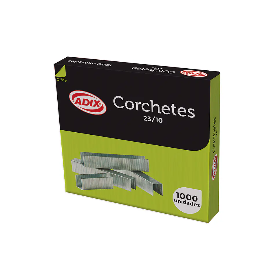 Corchetes 23/10 1000un. 1