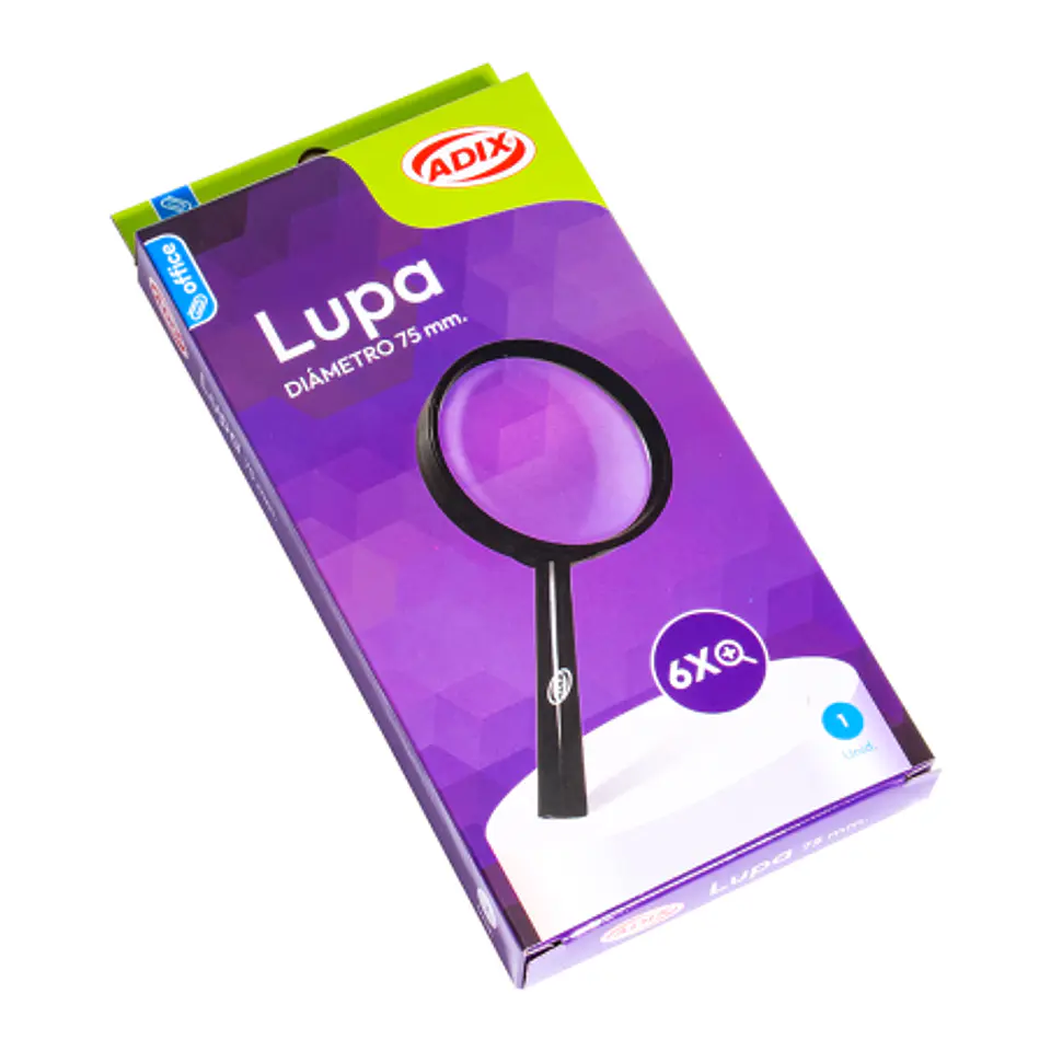 Lupa 75 mm 6x 1
