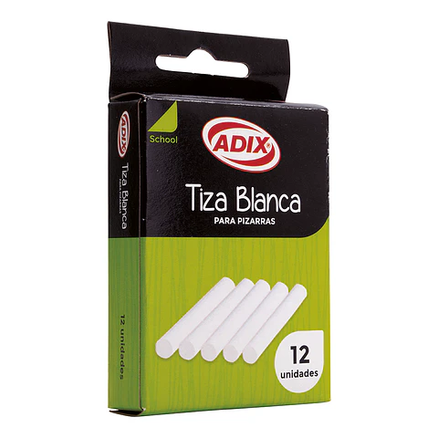 Tiza Blanca 12u ADIX