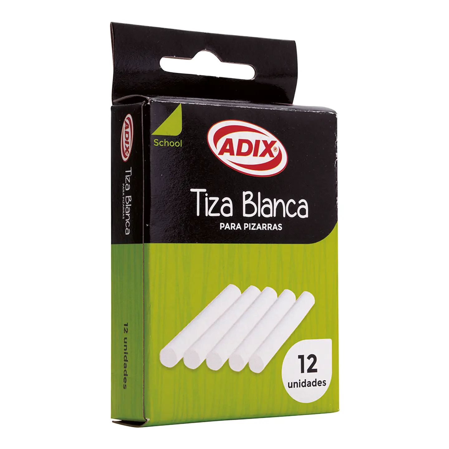 Tiza Blanca 12u ADIX 1