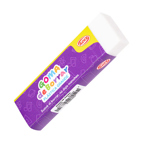 Goma Borrar Plástica Grande ADIX