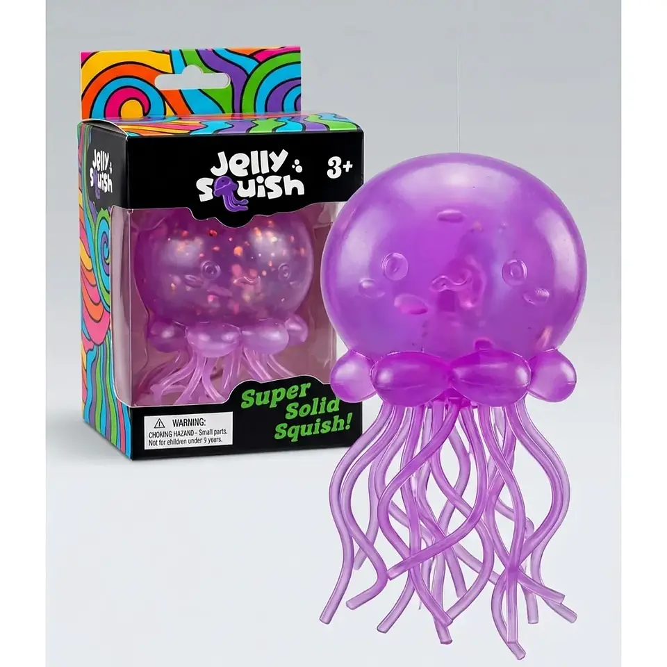 Squishy Medusa Sensorial  Jelly Squish 13cm 1